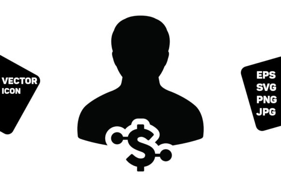 Income Icon Vector Digital Dollar User: A Designer's Perspective