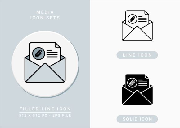 Media Icons Set: A Versatile Graphic Design Asset for Modern Marketing
