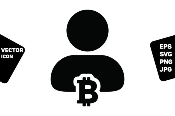 Money Icon Vector Bitcoin Blockchain: A Modern Design Asset for Local Business Branding