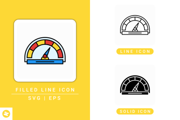 RPM Car Icons Set: A Versatile Graphic Design Asset for Modern Branding